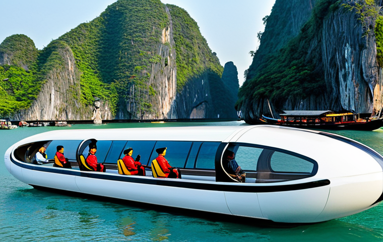 하이퍼루프 교통의 신규 시장 창출 전략 - Business & Commerce**

"A modern, bustling industrial park in Vietnam, connected by sleek, elevated ...