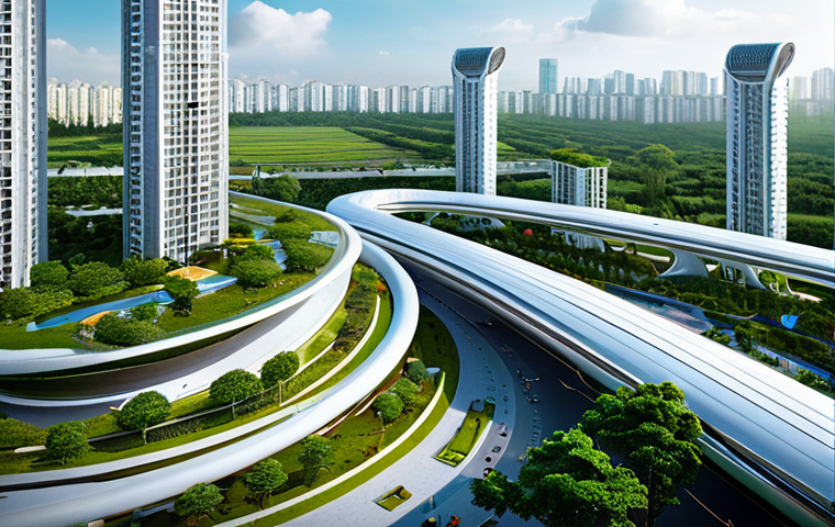 하이퍼루프 교통의 신규 시장 창출 전략 - Tourism & Travel**

"A stunning view of Ha Long Bay, Vietnam, with a Hyperloop station integrated se...