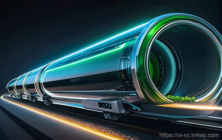 하이퍼루프 시스템의 인공지능 활용 사례 - A high-tech Hyperloop control center, bathed in cool, ambient light from multiple colossal display s... 하이퍼루프 시스템의 인공지능 활용 사례 - A high-tech Hyperloop control center, bathed in cool, ambient light from multiple colossal display s...