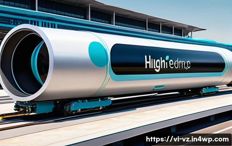 하이퍼루프 개발과 지역 경제 발전 관련 이미지 1