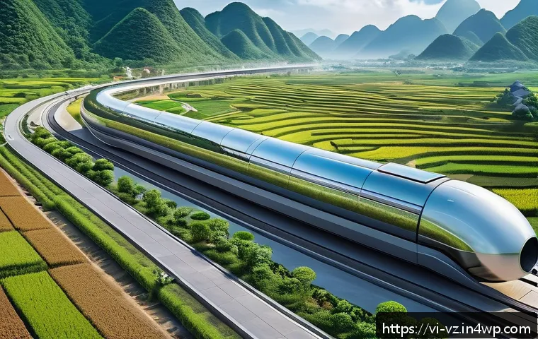 하이퍼루프와 대중교통 혁신의 경로 관련 이미지 2